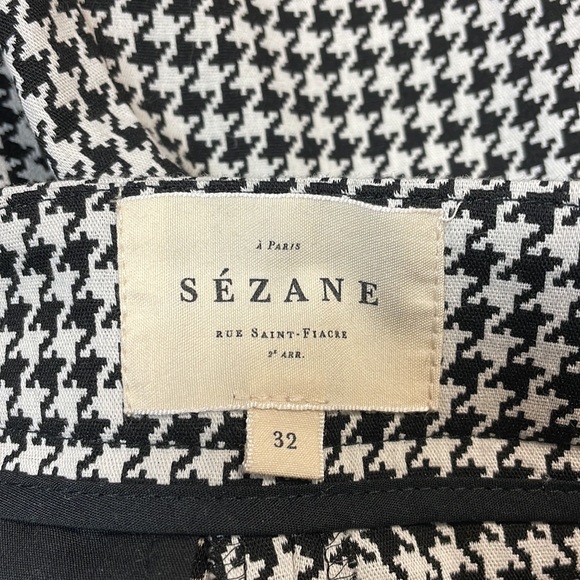 Sézane Paris side zip print pants size EU 32/ US 0/2 waist measure 24’ - Picture 4 of 5
